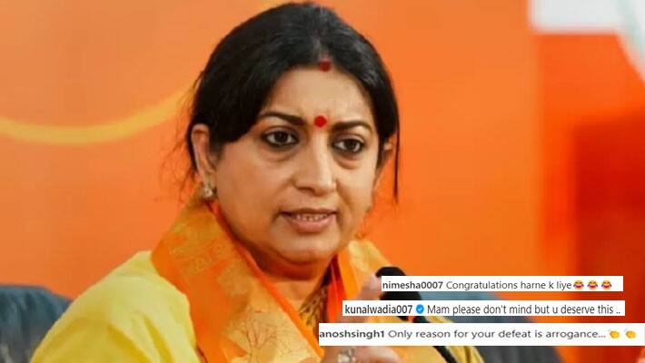 smriti irani first post after defeat in amethi