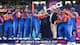 दिल्ली में T20 वर्ल्डकप विजेताओं का भव्य वेलकम, खिलाड़ियों का जबरदस्त डांस, रोहित-राहुल ने काटा केट
