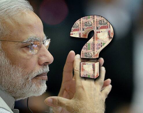 PM Modi money